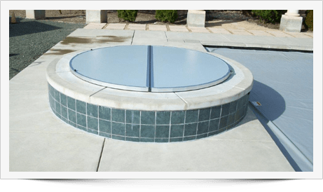 Lancei Outdoor SPA Bath Hot Tub Cover Swimming Pool Dust-proof Waterproof Round Hot Tub Cover